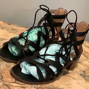 Franco Sarto black sandal